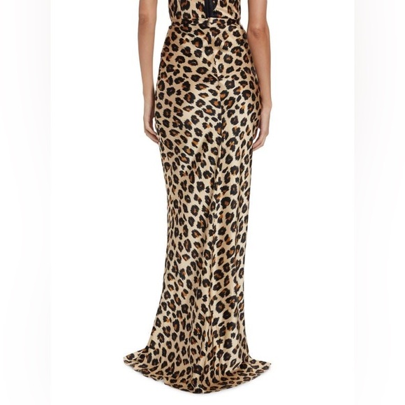 Sergio Hudson silk maxi skirt, size 0, NWT - Picture 2 of 8